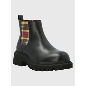 Botin Cuero Mujer Lacock Negro 111-360 a $39.995