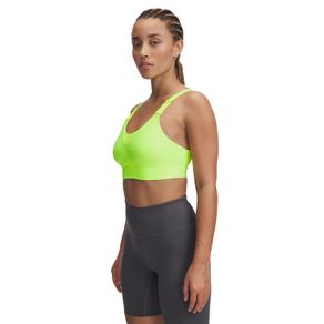 Sostén deportivo UA infinity 2.0 high amarillo para mujer 731-802-XSA-C a $24.990
