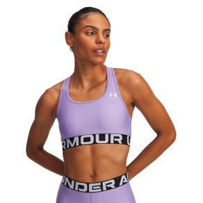 Peto de entrenamiento para mujer HeatGear Armour Mid Branded morado 538-6PV-XS a $15.990